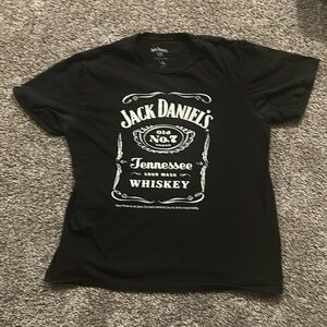 Jack Daniel’s Old No. 7 Men’s XL Graphic Logo T-Shirt Black Whiskey Tee